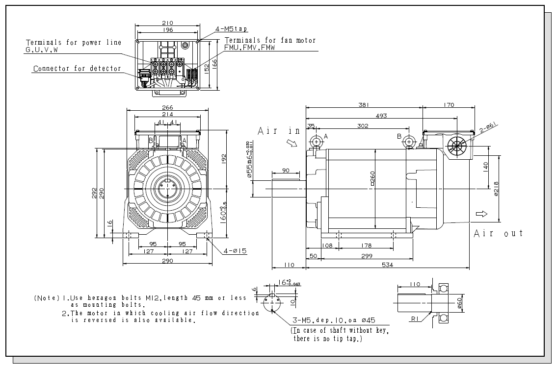 说明书】FANUC B-65152E α系列主轴电机规格说明书– 红点数控